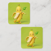 Carte De Visite Carré Business Card (Devant / Derrière)