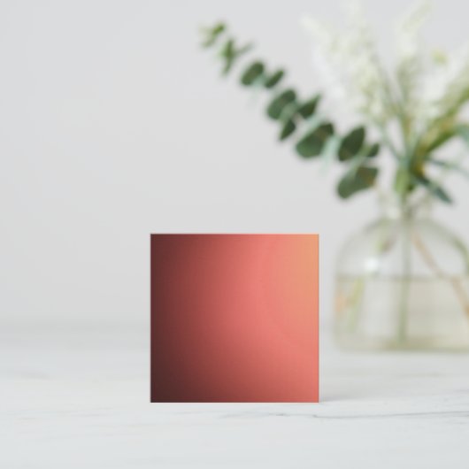 Carte De Visite Carré Business Cards design style  (Debout devant)