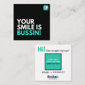 Carte De Visite Carré Bussin (Devant / Derrière)