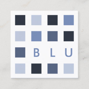 Carte De Visite Carré carrés de mod