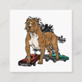 Carte De Visite Carré C'est un Cali Thing (Devant)