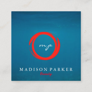 Carte De Visite Carré Champagne Elégante Moderne Beauté Abstraite Stylis