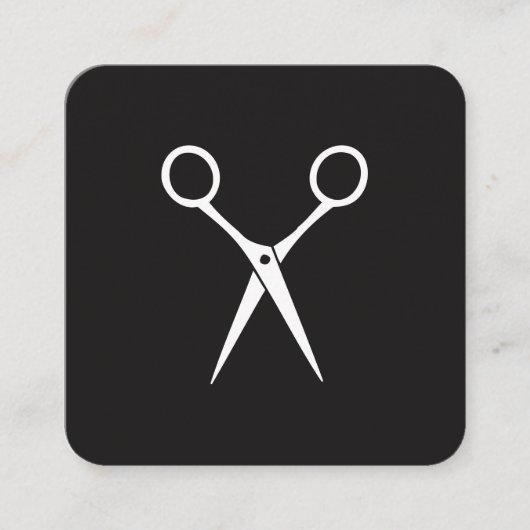 Carte De Visite Carré Cheveux (Devant)