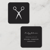 Carte De Visite Carré Cheveux (Devant / Derrière)