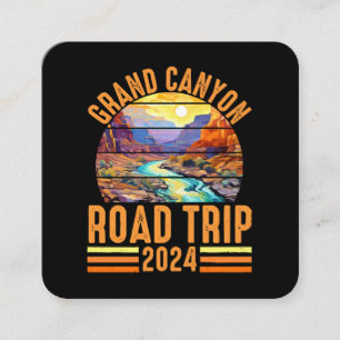 Carte De Visite Carré Circuit Grand Canyon National Park 2024