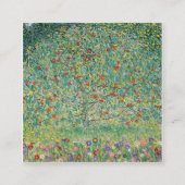 Carte De Visite Carré Climat d'Apple Tree (Devant)