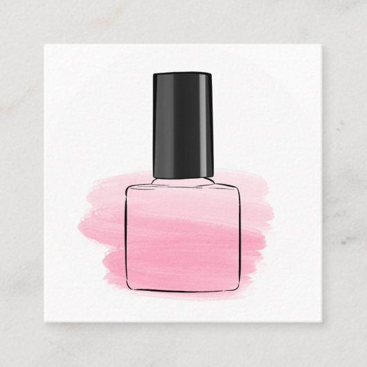 Carte De Visite Carré Clous (Devant)