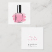 Carte De Visite Carré Clous (Devant / Derrière)