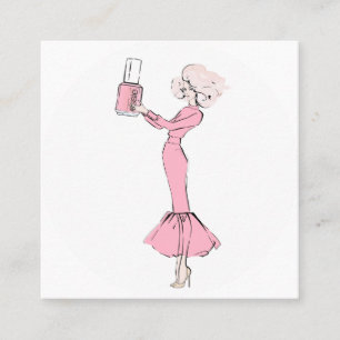 Carte De Visite Carré Clous