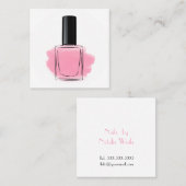 Carte De Visite Carré Clous (Devant / Derrière)