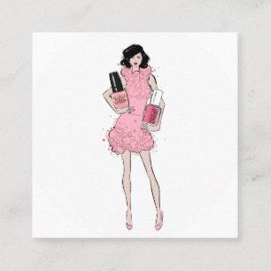 Carte De Visite Carré Clous