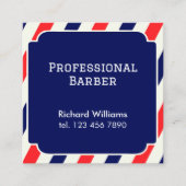 Carte De Visite Carré Coiffeur (Devant)