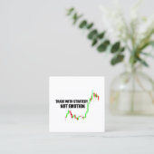 Carte De Visite Carré Collection Forex Day Trader (Debout devant)