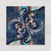 Carte De Visite Carré Conception (Devant)