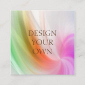 Carte De Visite Carré Concevez votre propre (Devant)