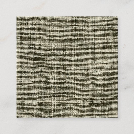 Carte De Visite Carré Couverture Coussin de conception de tissu Jean (Devant)