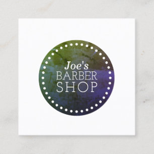 Carte De Visite Carré Couverture minimaliste simple d'élégance