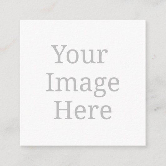 Carte De Visite Carré Create your own custom  (Devant)