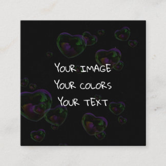 Carte De Visite Carré Créer une personnalisation