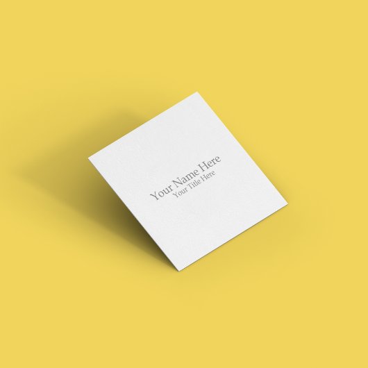 Carte De Visite Carré Créez vos assiettes carrées jetabless