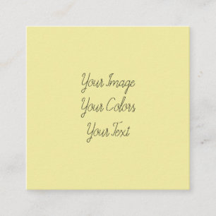 Carte De Visite Carré Créez votre propre