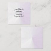 Carte De Visite Carré Créez votre propre (Devant / Derrière)