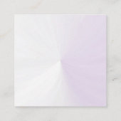 Carte De Visite Carré Créez votre propre (Dos)