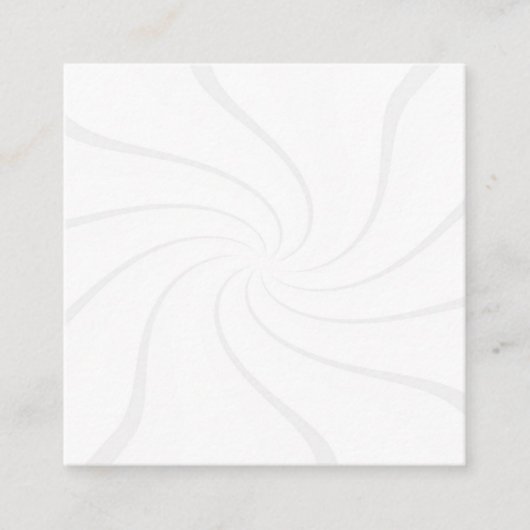 Carte De Visite Carré Créez votre propre (Devant)