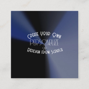 Carte De Visite Carré Créez votre propre personnalisation