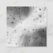 Carte De Visite Carré Créez votre propre personnalisation (Dos)