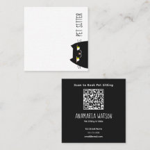 Cute Cat QR Pet Sitting