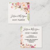 Carte de visite Carré d'antiquités (Devant / Derrière)