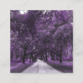 carte de visite carré de la route santee (Devant)