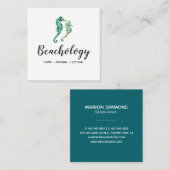 Carte de visite Carré de l'aquarelle (Devant / Derrière)