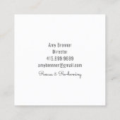 Carte de visite Carré De Secourt Et Adoptions De C (Dos)