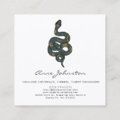 Carte de visite Carré de serpent céleste (Dos)