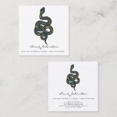 Carte de visite Carré de serpent céleste (Devant / Derrière)