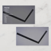 Carte De Visite Carré de vue (Devant / Derrière)