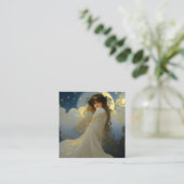 Carte De Visite Carré Déesse de la lune (Debout devant)