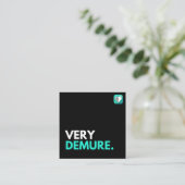 CARTE DE VISITE CARRÉ DÉMONTRER (Debout devant)