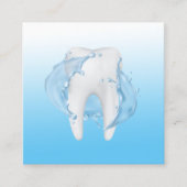 Carte De Visite Carré Dental Dentiste professionnel Dentiste (Devant)