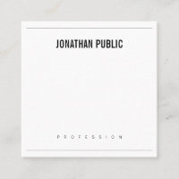 Design minimaliste élégant Moderne BW Plutôt Plat