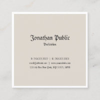 Design tendance Classic Look professionnel Nostalg