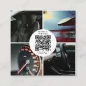 Carte De Visite Carré Détail automatique Nettoyage automatique Réparatio (Devant)