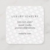 Carte De Visite Carré Diamants sur Fleek | exécutif (Dos)