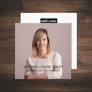 Carte De Visite Carré Directeur Marketing Consultant Gestionnaire Profes