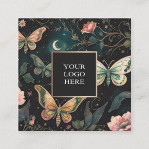 Carte de visite Carré du jardin de minuit magique