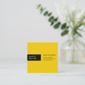 Carte De Visite Carré Duo dynamique (Debout devant)