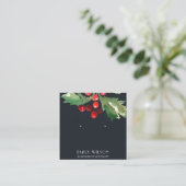 CARTE DE VISITE CARRÉ ÉCRAN DE RESTAURATION DE L'ÉTUDE NAVY CHRISTMAS HO (Debout devant)