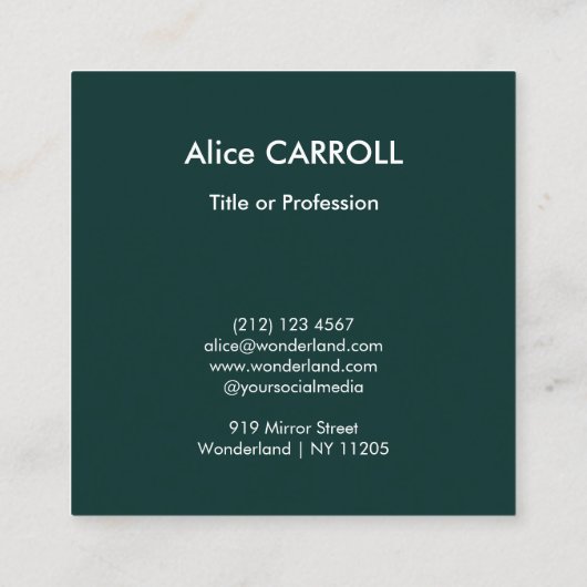 Carte De Visite Carré Edouard Manet - Les courses à Longchamp - Code QR (Dos)